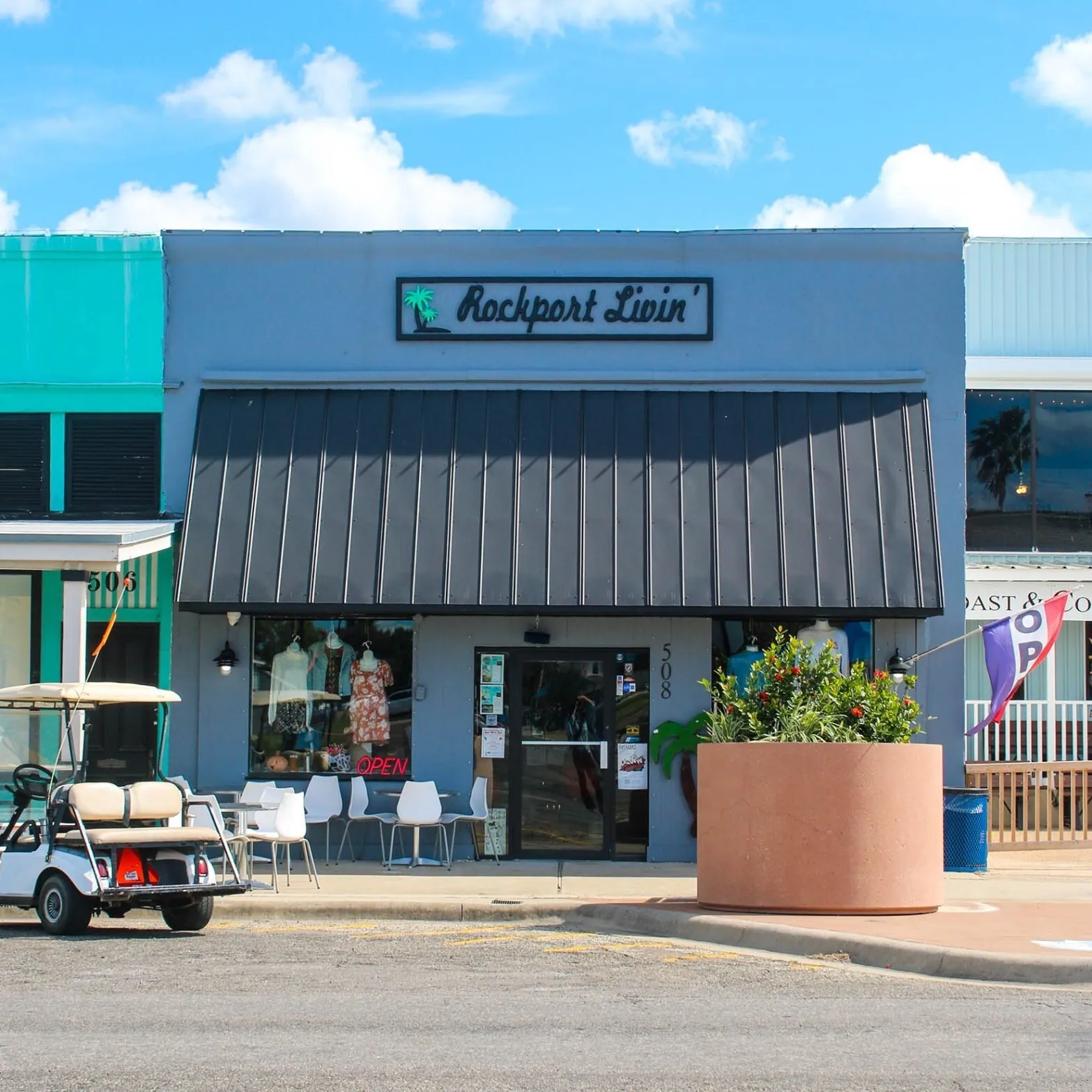 Rockport livin store front